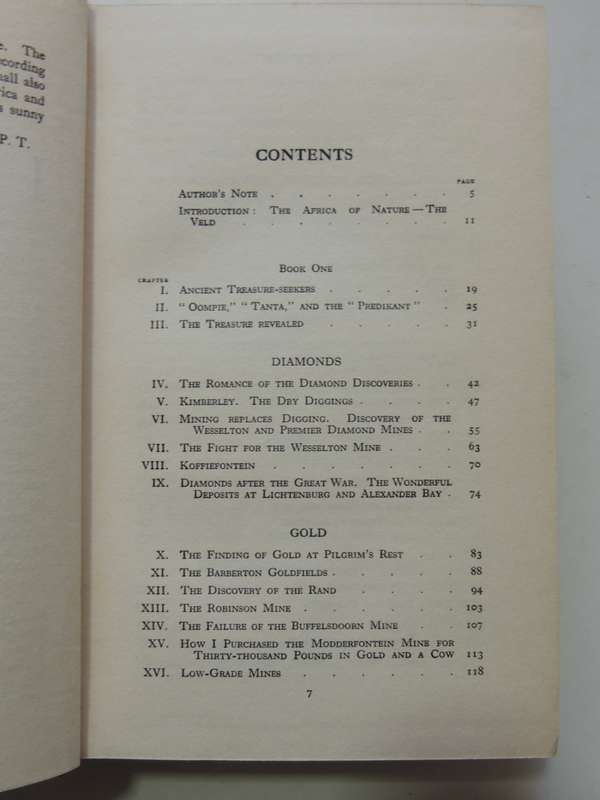 African Treasures - Sixty Years Among Diamonds & Gold - William P. Taylor