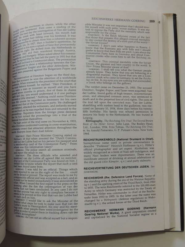 Encyclopedia Of The Third Reich - Dr Louis L. Snyder