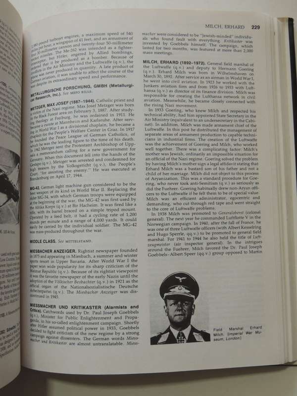 Encyclopedia Of The Third Reich - Dr Louis L. Snyder