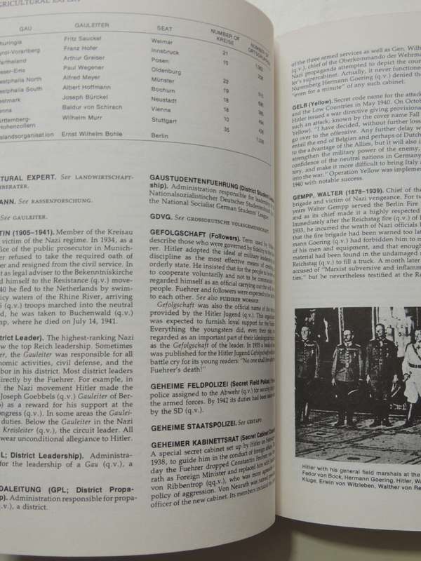 Encyclopedia Of The Third Reich - Dr Louis L. Snyder