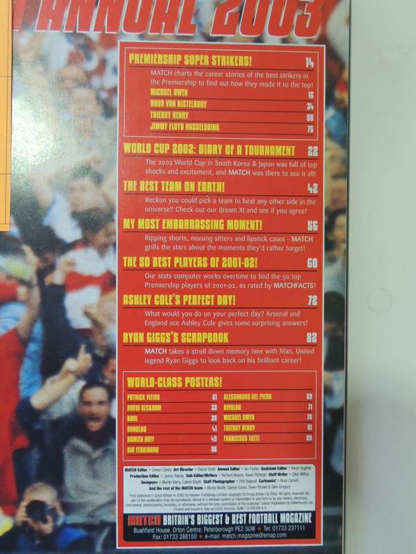 Match Annual 2003