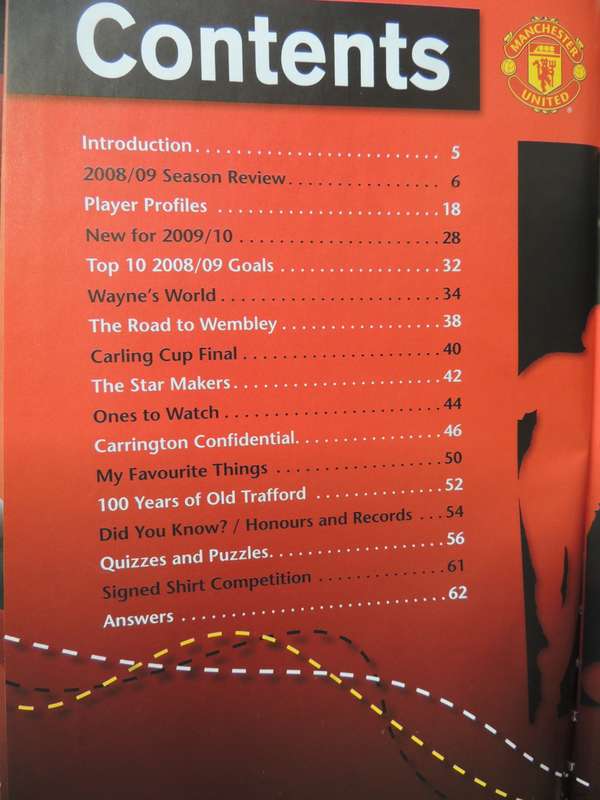 The Official Manchester United Annual 2010