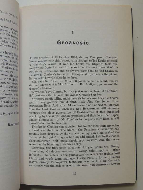 Rhapsody in Blue The Chelsea Dream Team- Rick Glanvill