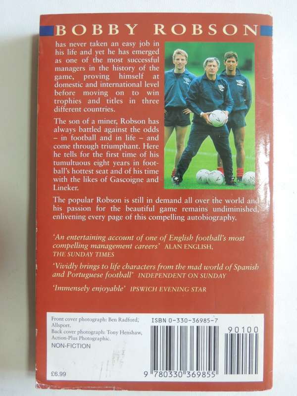 Bobby Robson An Englishman Abroad My Autobiography - Bobby Robson & Bob Harris