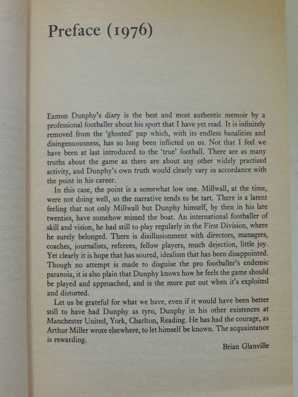 Only A Game? The Diary of a Professional Footballer - Eamon Dunphy