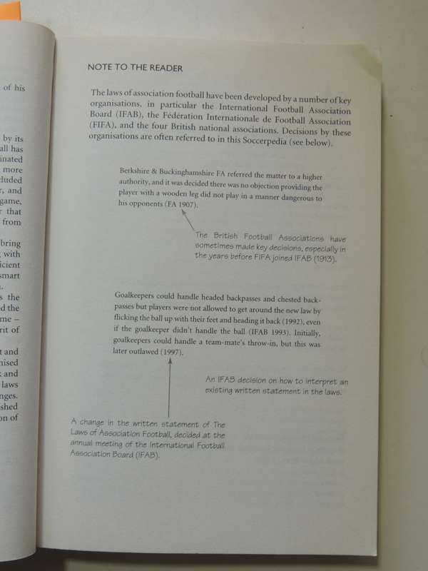 Ward`s Soccerpedia The Lore and Laws of the Beautiful Game - Andrew Ward