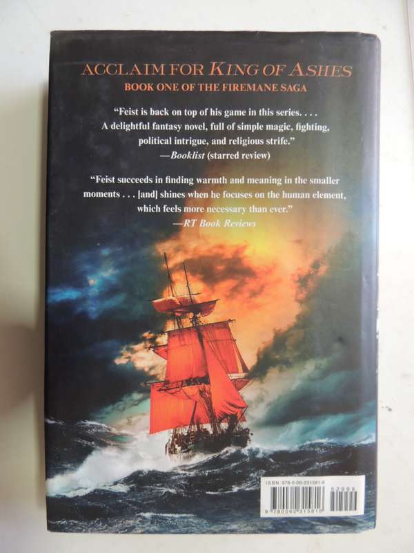 Queen of Storms - The Firemane Saga Book 2 - Raymond E Feist   HC   1st US Edition