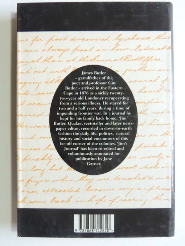 Jim`s Journal - The Diary Of James Butler - ed Jane Garner