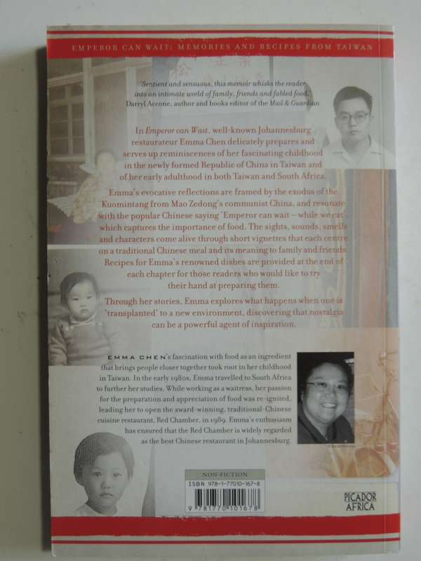 Emperor Can Wait - Memories And Recipes From Taiwan- Emma Chen