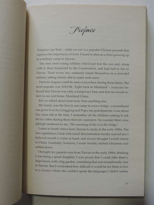 Emperor Can Wait - Memories And Recipes From Taiwan- Emma Chen