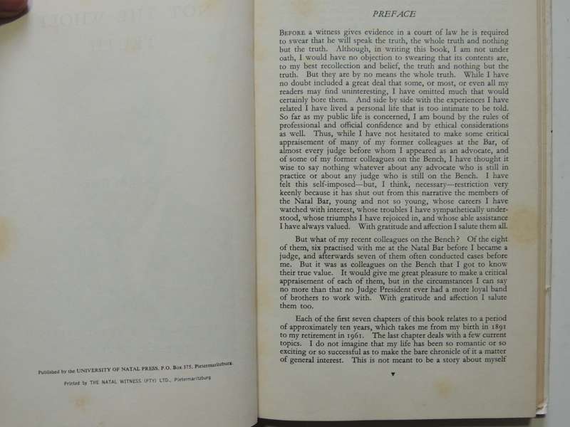 Not The Whole Truth - F.N. Broome