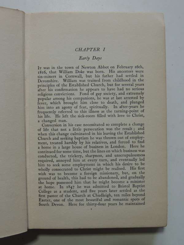 Joseph Doke - The Missionary Hearted- William E. Cursons