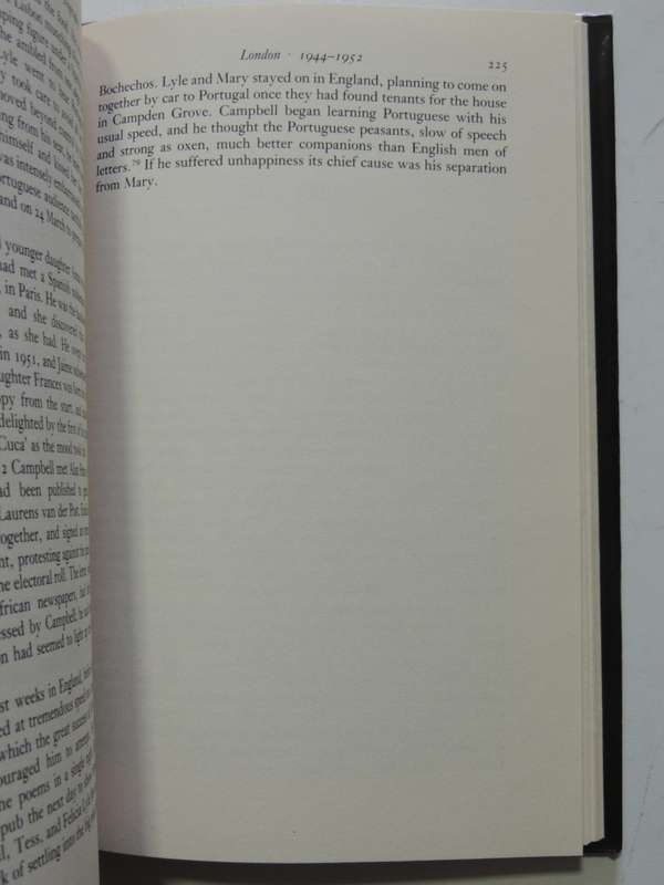 Roy Campbell - A Critical Biography  - Peter Alexander