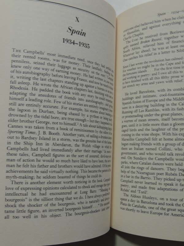 Roy Campbell - A Critical Biography  - Peter Alexander