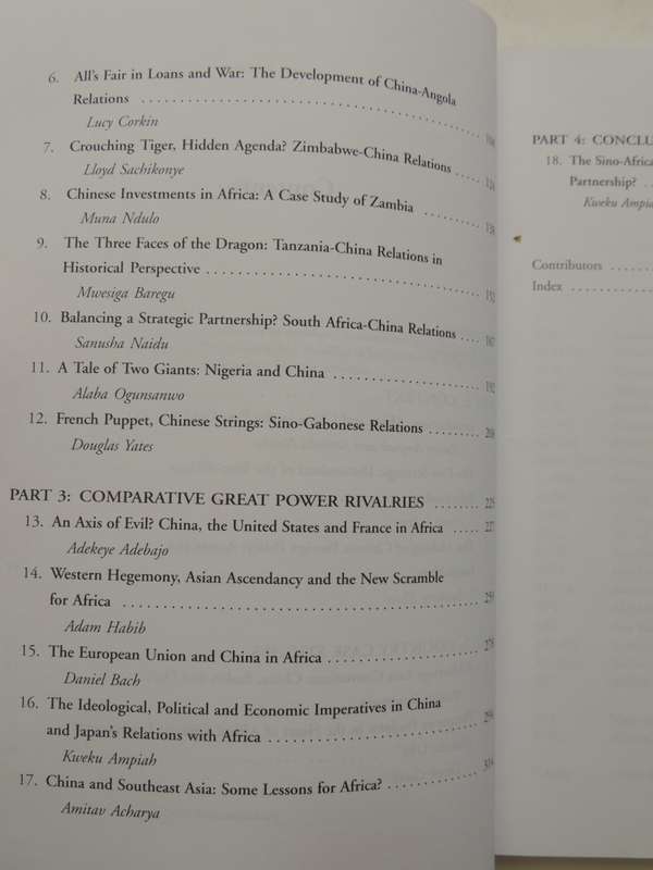 Crouching Tiger, Hidden Dragon? - Africa And China - ed Kweku Ampiah & Sanusha Naidu