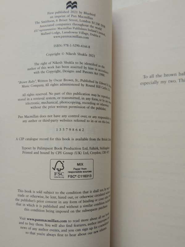 Brown Baby - A Memoir Of Race, Family And Home - Nikesh Shukla