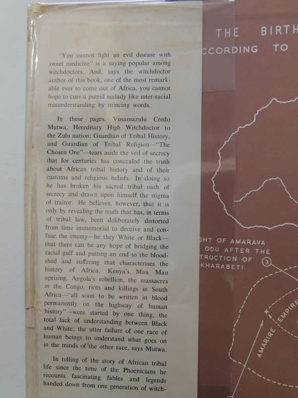 Indaba My Children  - Vusamazulu Credo Mutwa    2nd printing 1965
