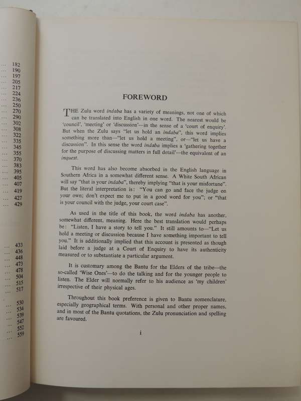 Indaba My Children  - Vusamazulu Credo Mutwa    2nd printing 1965