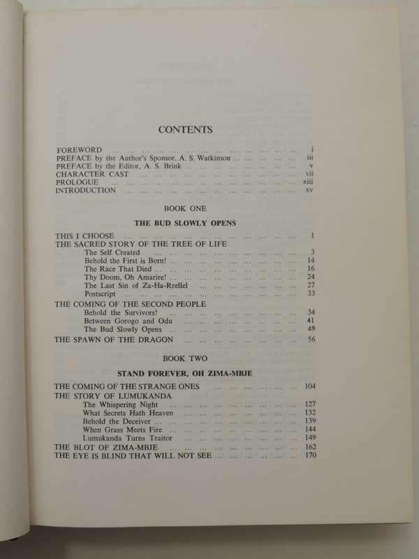 Indaba My Children  - Vusamazulu Credo Mutwa  1st Edition