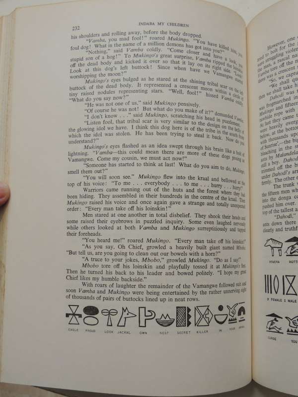 Indaba My Children  - Vusamazulu Credo Mutwa  1st Edition