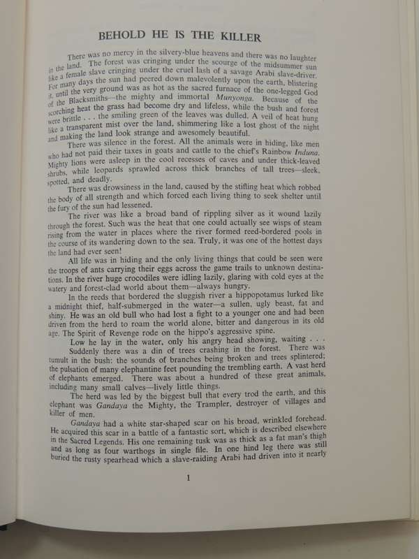 Africa is my Witness - Vusamazulu Credo Mutwa   (Sequal to INDABA, MY CHILDREN) 1966 1st Std Edition