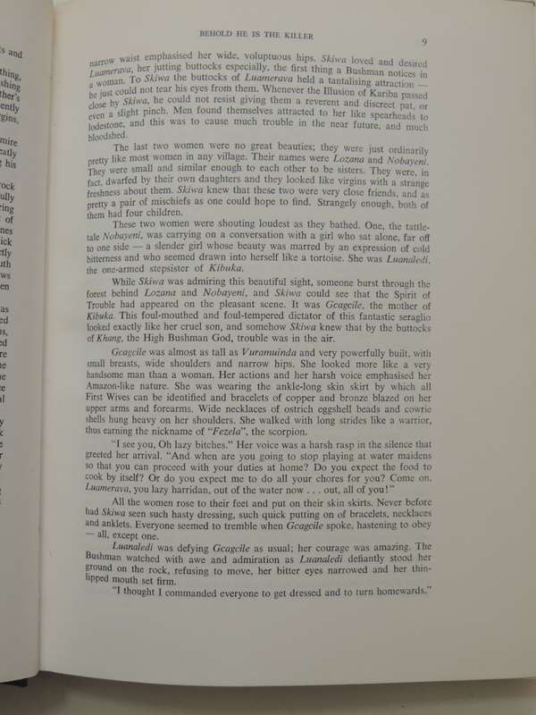 Africa is my Witness - Vusamazulu Credo Mutwa   (Sequal to INDABA, MY CHILDREN) 1966 1st Std Edition