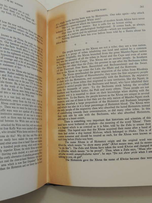 Africa is my Witness - Vusamazulu Credo Mutwa   (Sequal to INDABA, MY CHILDREN) 1966 1st Std Edition