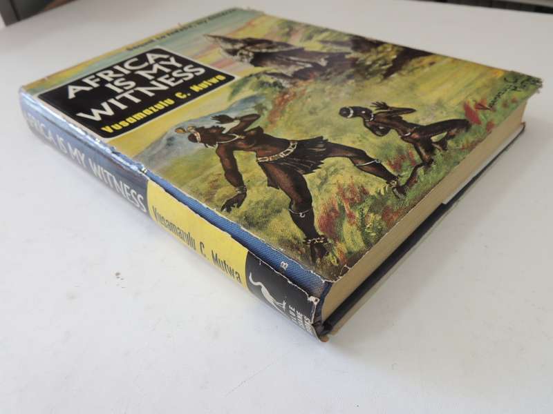 Africa is my Witness - Vusamazulu Credo Mutwa   (Sequal to INDABA, MY CHILDREN) 1966 1st Std Edition