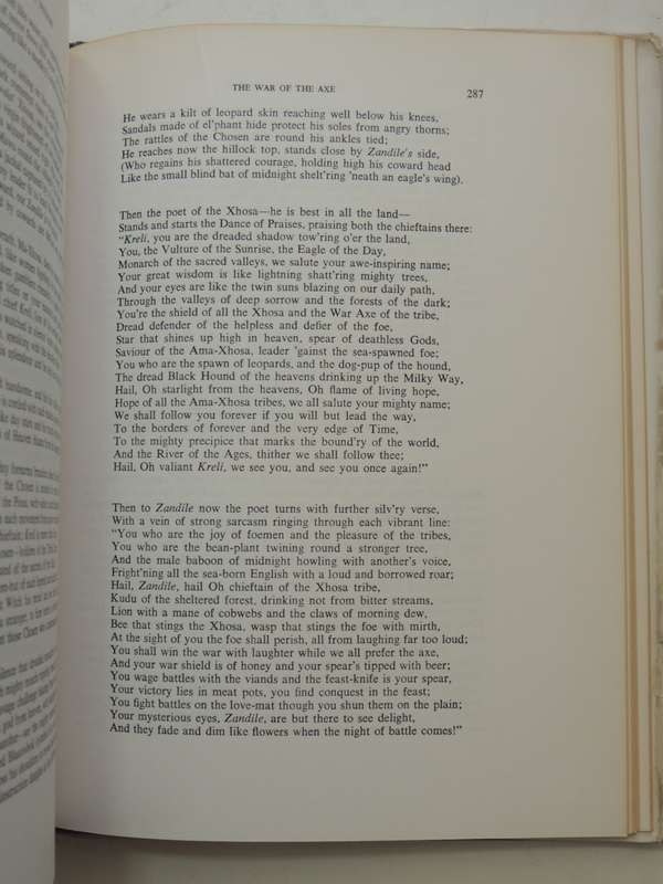 Africa is my Witness - Vusamazulu Credo Mutwa   (Sequal to INDABA, MY CHILDREN) 1966 1st Std Edition