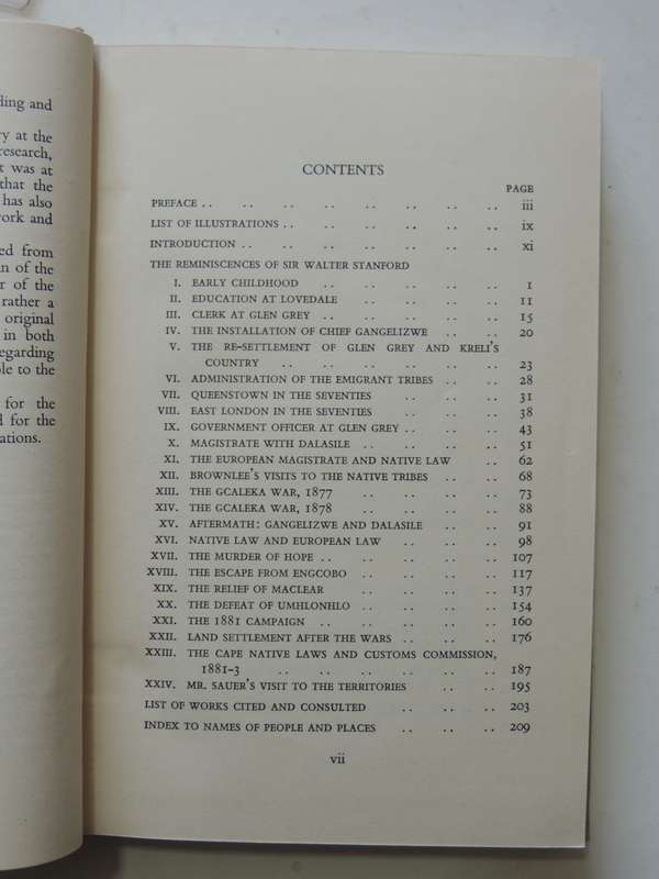 The Reminiscences Of Sir Walter Stanford - VRS I No.26 - J.W. Macquarrie