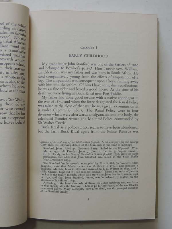 The Reminiscences Of Sir Walter Stanford - VRS I No.26 - J.W. Macquarrie