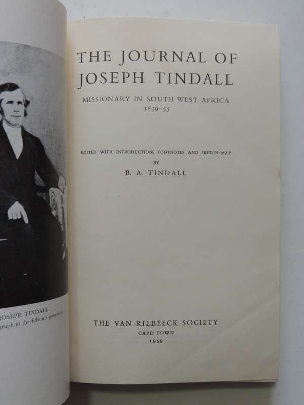 The Journal Of Joseph Tindall - VRS I No. 40- B.A. Tindall