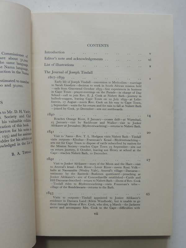 The Journal Of Joseph Tindall - VRS I No. 40- B.A. Tindall