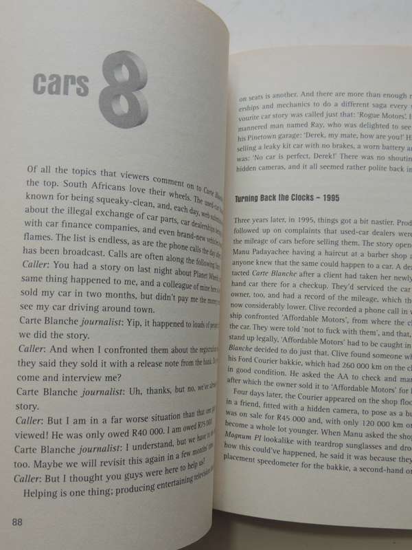 Carte Blanche - The Stories Behind The Stories - Jessica Pitchford