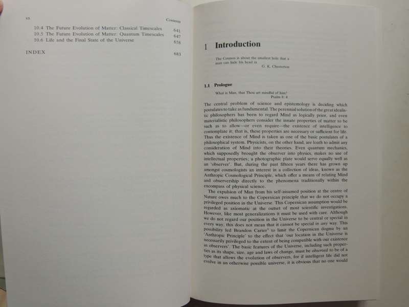 The Anthropic Cosmological Principle - John D. Barrow and Frank J. Tipler