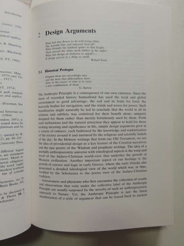 The Anthropic Cosmological Principle - John D. Barrow and Frank J. Tipler
