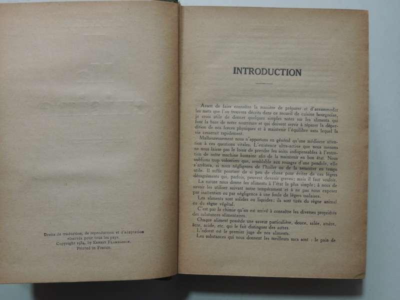 Ma Cuisine - Auguste Escoffier  (French) 1st Edition, Pub 1934