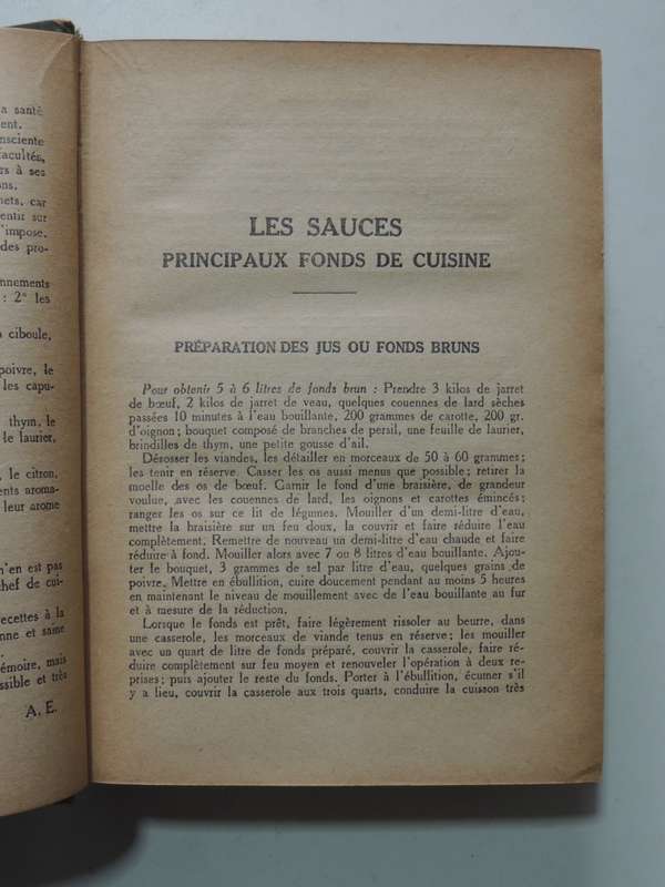 Ma Cuisine - Auguste Escoffier  (French) 1st Edition, Pub 1934