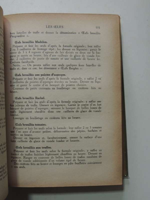 Ma Cuisine - Auguste Escoffier  (French) 1st Edition, Pub 1934