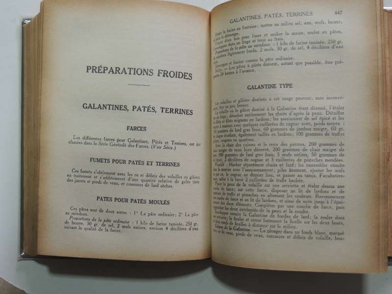 Ma Cuisine - Auguste Escoffier  (French) 1st Edition, Pub 1934