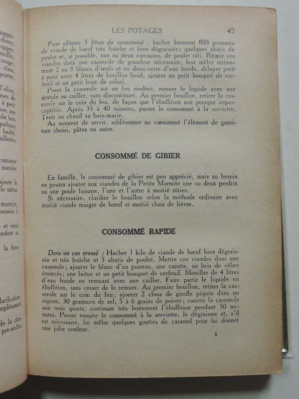 Ma Cuisine - Auguste Escoffier  (French) 1st Edition, Pub 1934