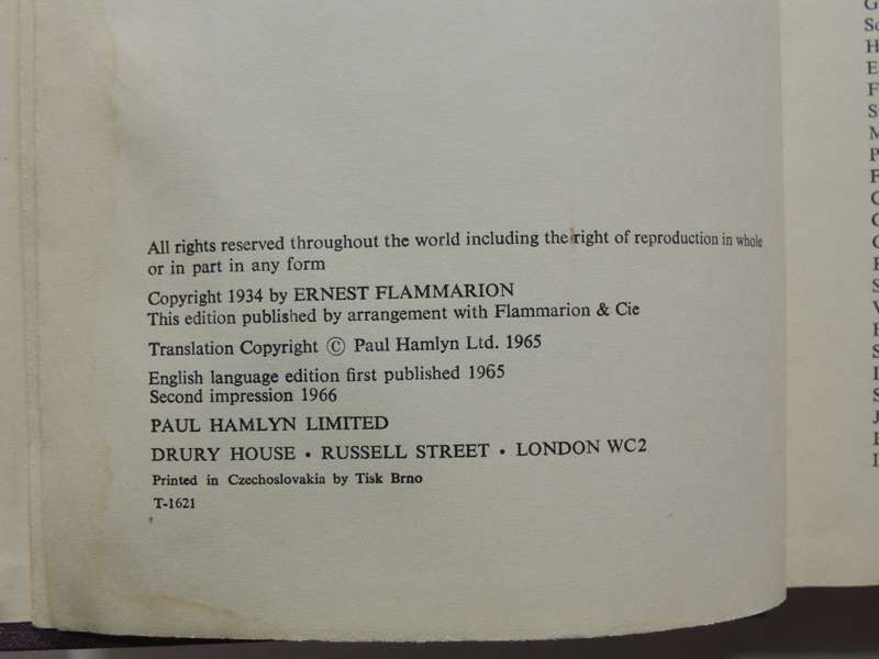 Ma Cuisine - Auguste Escoffier   1st English Language Edition, 2nd ImpressionPub 1966