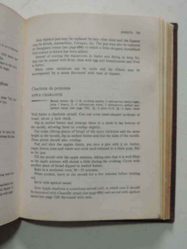 Ma Cuisine - Auguste Escoffier   1st English Language Edition, 2nd ImpressionPub 1966