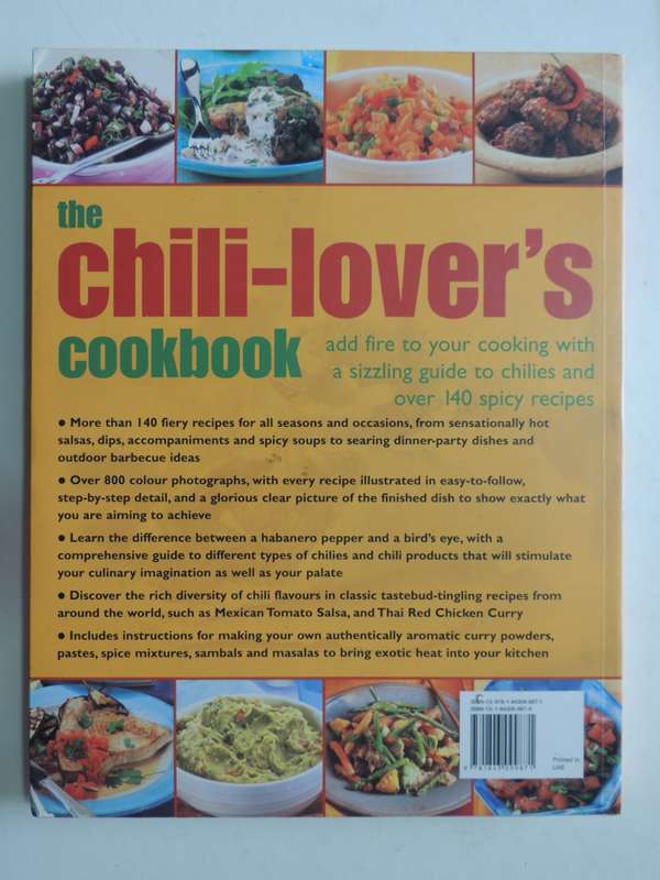 The Chili-Lover`s Cookbook, Add Fire to your Cooking...140+ Spicy Recipes - Jenni Fleetwood