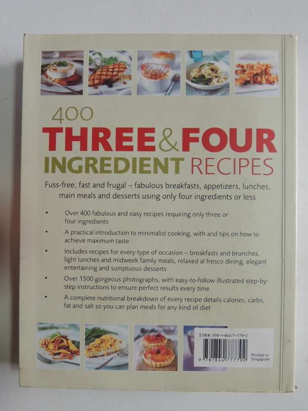 400 Three & Four Ingedient Recipes - Jenny White & Joanna Farrow