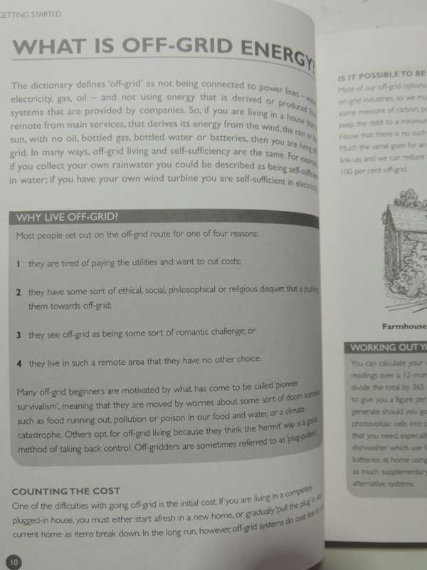 The Off-Grid Energy Handbook - Alan & Gill Bridgewater