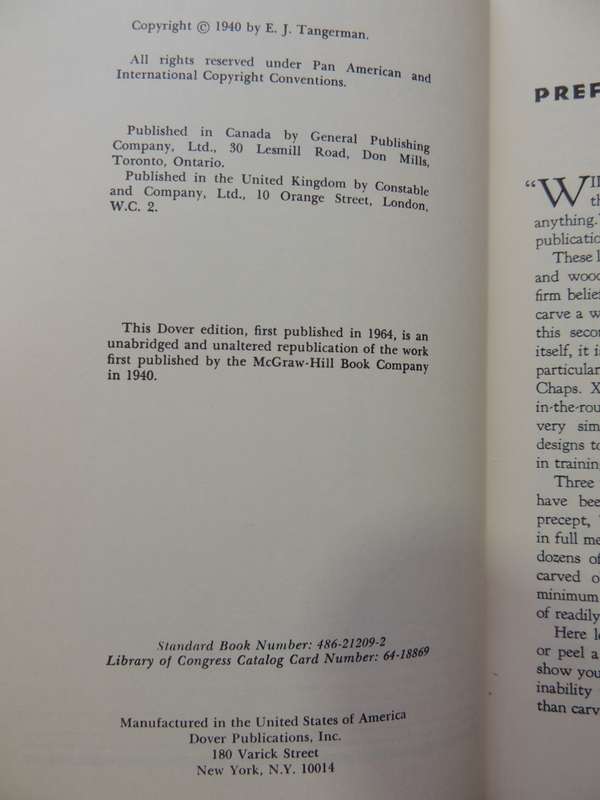 Design & Figure Carving. 1298 Illustrations - E J Tangerman