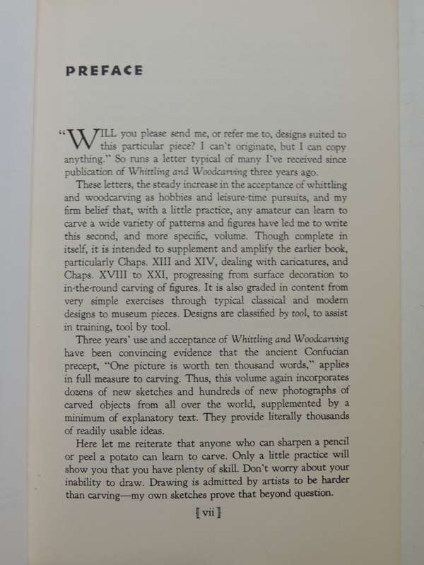 Design & Figure Carving. 1298 Illustrations - E J Tangerman