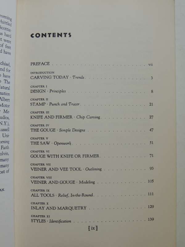 Design & Figure Carving. 1298 Illustrations - E J Tangerman