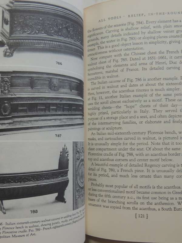 Design & Figure Carving. 1298 Illustrations - E J Tangerman
